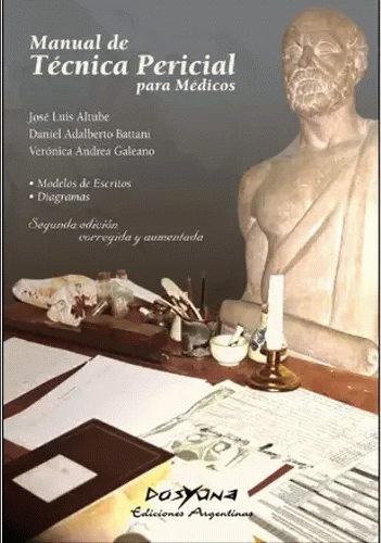 Portada — Manual de técnica pericial para médicos: modelos de escritos, diagramas